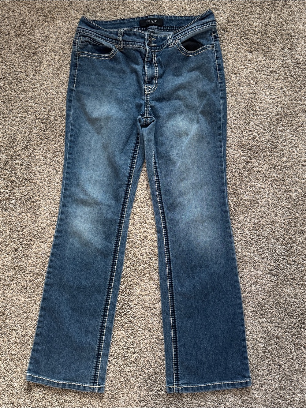 Nine West Women's Blue Bootcut Jeans